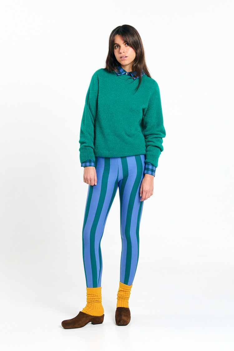 Suite13Lab Babol Jumper Emerald Damen Sweater Strickpullover grün